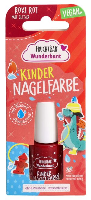 FRUCHTBAR Wunderbunt Kind Nagelfa roxi Glasfl 5 ml