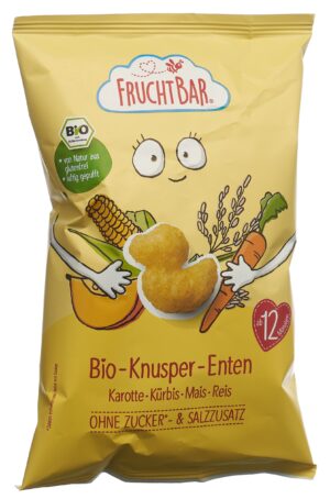 FRUCHTBAR Knusper Enten Bio Karot Kürbis MBtl 30 g