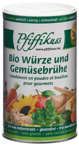 PFIFFIKUSS Gourmet Streuwürze Gemüsebrüh Bio 250 g