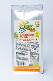 PFIFFIKUSS Kraeutersalz Mediterran Bio Btl 250 g