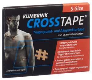 CROSSTAPE Schmerz- Akupunkturtape S 400 Stk