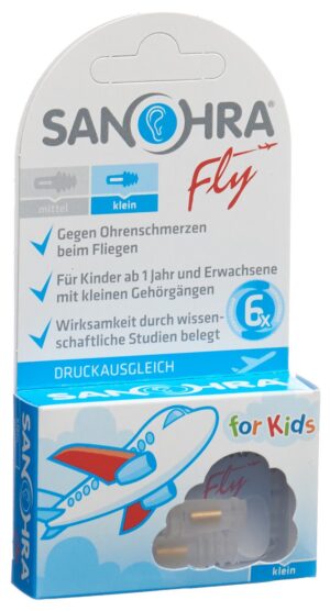 SANOHRA FLY Ohrenstöpsel Kinder              2 Stk