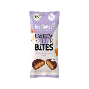 FOODLOOSE Cashew Butter Bites Salted Caramel 40 g
