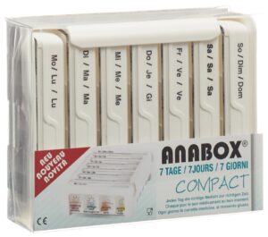 ANABOX Compact 7 Tage D/F/I weiss