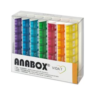 ANABOX Medidisp 7 Tage Vida 7 7 Fächer/Tag D/F/I