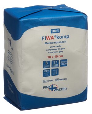 FIWA komp Mullkompressen 10x10cm           100 Stk