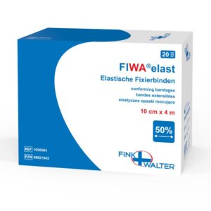 FIWA elast Fixierbinden 10cmx4m Rolle 20 Stk