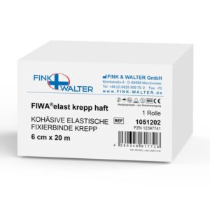 FIWA elast Fixierbinden krepp haft 6cmx20m