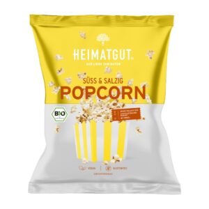 HEIMATGUT Popcorn suess & salzig Bio Btl 90 g