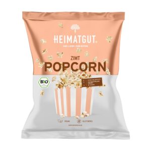 HEIMATGUT Popcorn Zimt Bio Btl 90 g