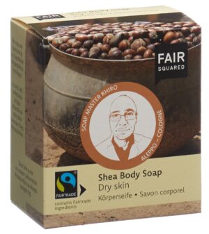 FAIR SQUARED Body Soap Shea Dry Skin 2 x 80 g