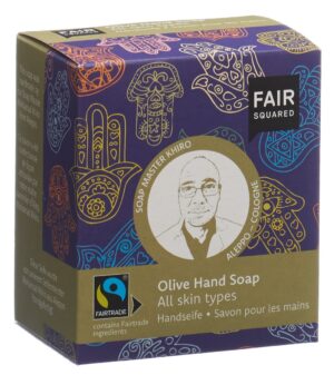 FAIR SQUARED Handsoap Olive 2 x 80 g