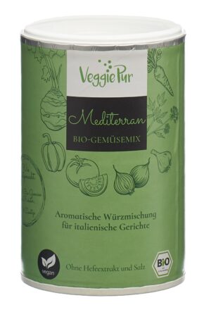VEGGIEPUR Gemüse-Mix MEDITERRAN              130 g