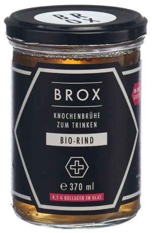 BROX Knochenbrühe Rind                 Glas 370 ml