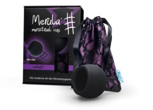 MERULA Menstruationstasse 38ml black