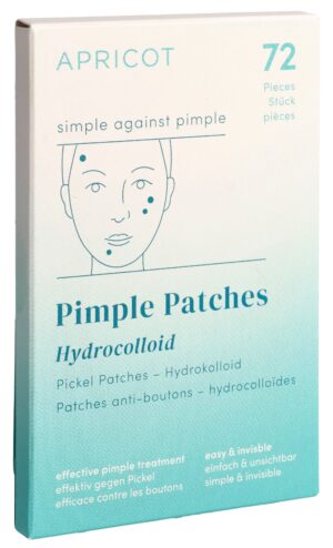 APRICOT Pickelpflaster einfach gegen Pickel 72 Stk