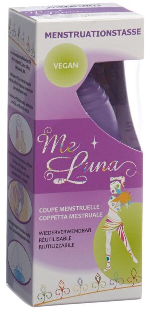 ME LUNA Menstruationstasse Classic S Kugel Viol