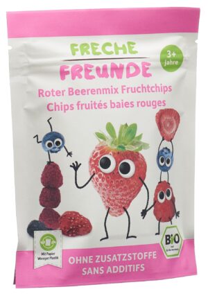 FRECHE FREUNDE Fruchtchips roter BeerenmixBtl 10 g