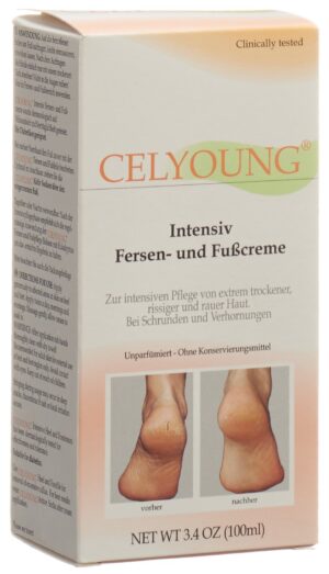 CELYOUNG Fersen und Fusscreme            Tb 100 ml