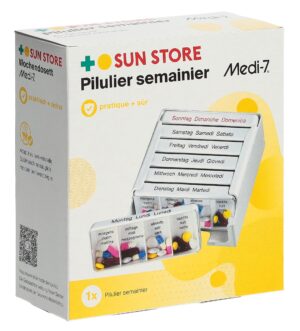 SUN STORE Medi-7 Wochendosett