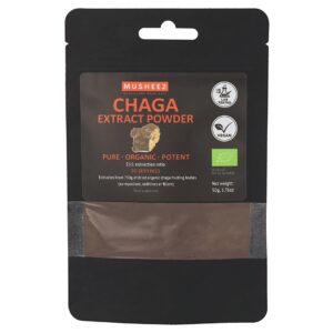 MUSHEEZ Chaga Vitalpilz Extr Plv BIO 50 g