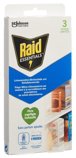 RAID Lebensmittel-Mottenfalle                3 Stk