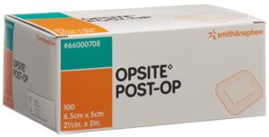 OPSITE POST OP Folienverb 6.5x5cm ster Btl 100 Stk