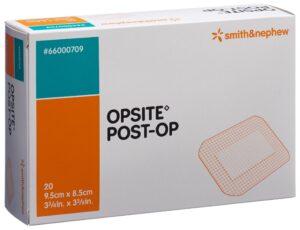 OPSITE POST OP Folienverb 9.5x8.5cm sterBtl 20 Stk