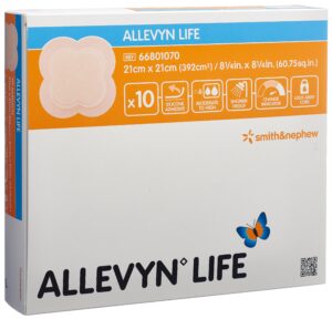 ALLEVYN LIFE Sil-Schaumver 21x21cm 10 Stk