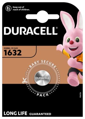 DURACELL Batt CR1632 3V Lithium              Blist