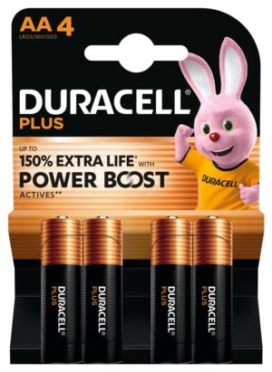 DURACELL Plus Power Boost AA                 4 Stk