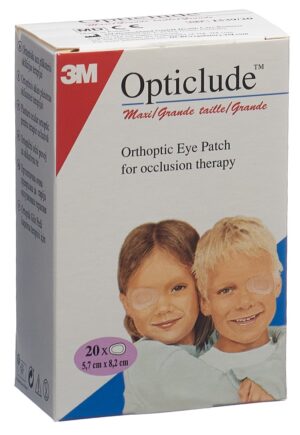 3M OPTICLUDE MAXI Augenverb 8x5.7cm         20 Stk