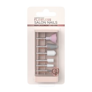 FLAWLESS Salon Nails Ersatzkopf-Set