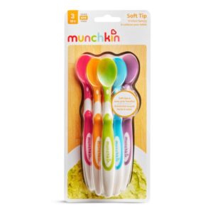 MUNCHKIN Löffel lang Griff m weicher Spitze  6 Stk