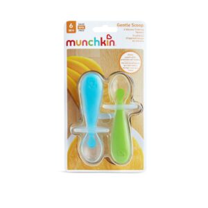 MUNCHKIN Silikon Trainingslöffel Gent Scoop  2 Stk