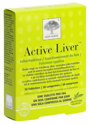 NEW NORDIC Active Liver Tabl          Blist 30 Stk