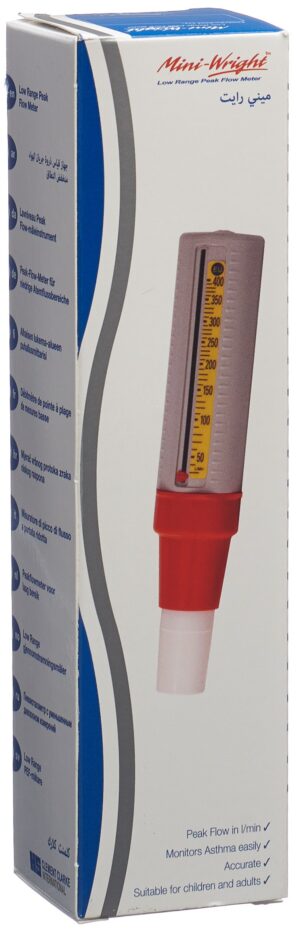 CLARKE Peak Flow Meter Mini-Wright Low 30-400l/min