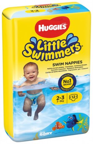 HUGGIES Little Swimmers Gr2-3 3-8kg         12 Stk