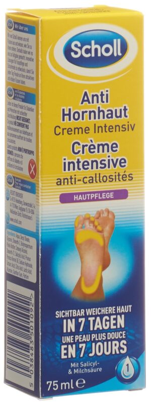 SCHOLL Anti-Hornhaut Creme Intensiv       Tb 75 ml