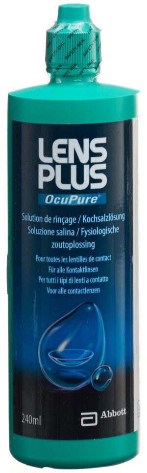 LENS PLUS OcuPure Kochsalzlösung         Fl 240 ml