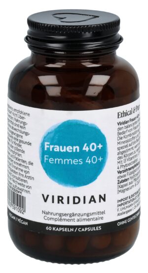VIRIDIAN Frauen 40+ Multivit Kaps        Ds 60 Stk