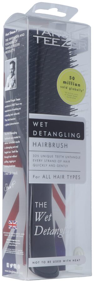 TANGLE TEEZER Entwirrbürste f nasses Haar schwarz
