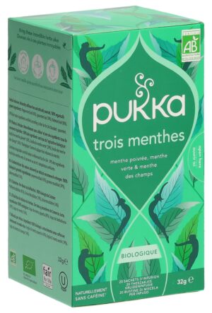 PUKKA Trois Menthes Tee Bio             Btl 20 Stk