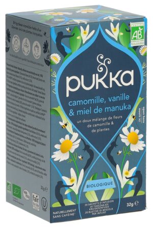 PUKKA Camom Vani&Miel Manuka Tee Bio    Btl 20 Stk