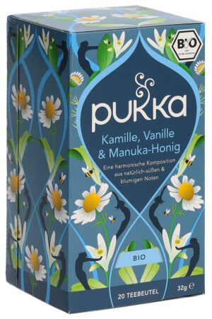 PUKKA Kamille Vanill&Manuka Hon Tee Bio Btl 20 Stk