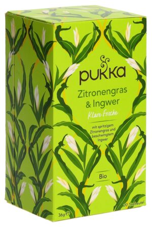 PUKKA Zitronengras&Ingwer Tee bio       Btl 20 Stk
