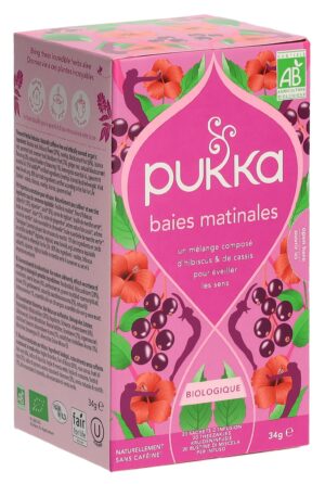 PUKKA Splendeur fruits rouges Tee Bio   Btl 20 Stk