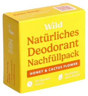 WILD Deo Stick Honey&Cactusflow Nachfül Stick 40 g