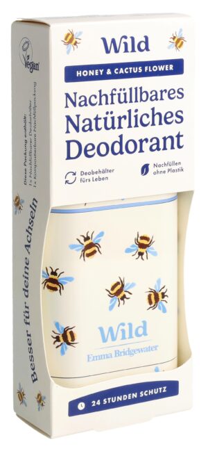 WILD Deo Starterset Stick Honey&Cactus FStick 40 g