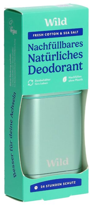 WILD Deo Starterset Stick Aqua+Fresh CotStick 40 g
